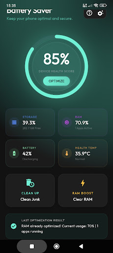 Battery Saver: Phone Optimizer ekran görüntüsü