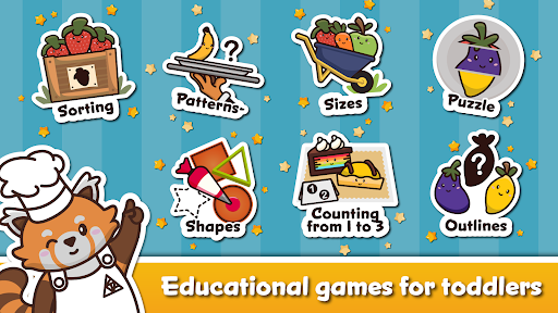 ELIA Kids: Toddler food games ekran görüntüsü