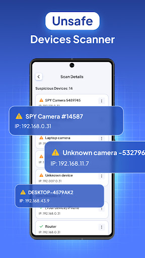Hidden Camera Detector - CamX ekran görüntüsü