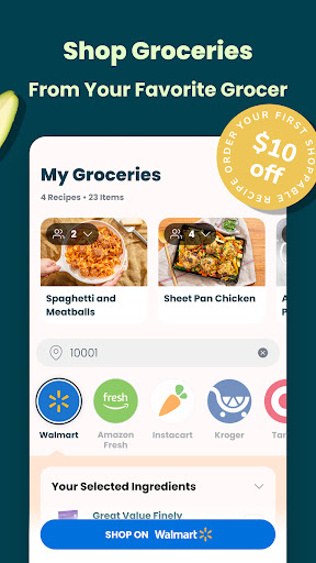 SideChef: Recipes & Meal Plans ekran görüntüsü