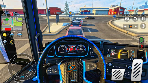 US Cargo Truck Driving 3D Game ekran görüntüsü
