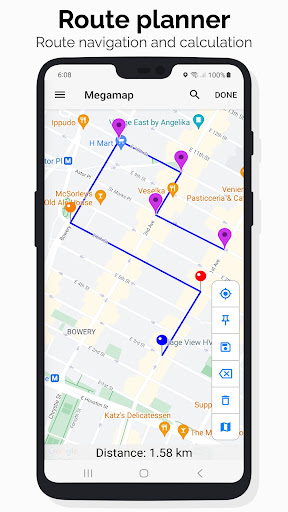 Megamap - Create pins & maps ekran görüntüsü