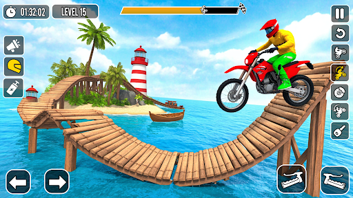 Stunt Bike Racing - Bike Games ekran görüntüsü
