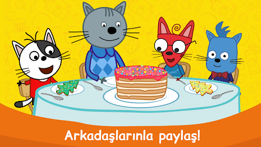 Üç Yavru Kedi: Aşçı Oyunları! ekran görüntüsü