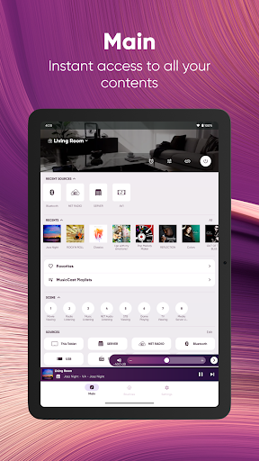 MusicCast Controller ekran görüntüsü