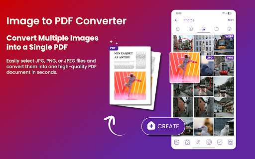 Resmi PDF Yap - PDF Aracı ekran görüntüsü