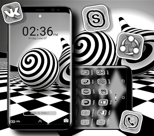 Illusion Launcher Theme ekran görüntüsü