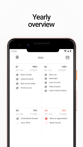 Anygoal Planner: 12 Week Year ekran görüntüsü