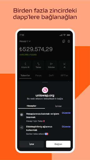 MetaMask - Kripto Cüzdanı ekran görüntüsü