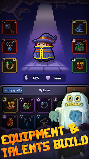 Pixel Wizard: Dungeon Survivor ekran görüntüsü