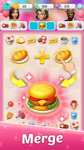 Merge Honey-Dream Design Game ekran görüntüsü
