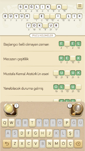 Kelimatik: Çapraz Bulmaca ekran görüntüsü