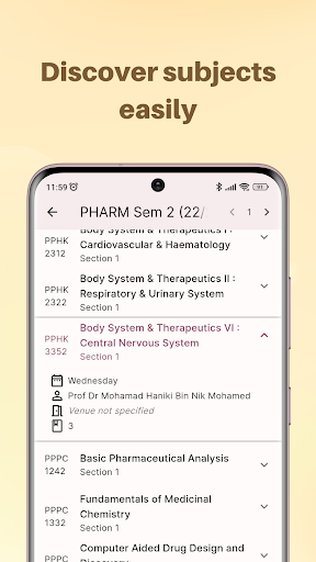 IIUM Schedule Maker ekran görüntüsü