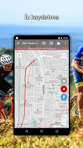 GPX Viewer PRO: Yaya ve Bisi ekran görüntüsü