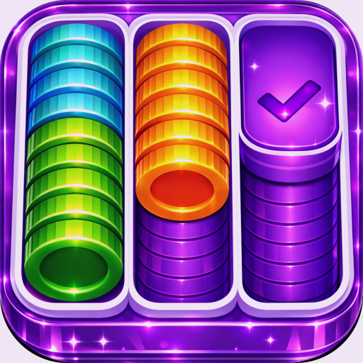 Stack N Pop: Coin Sort Puzzle
