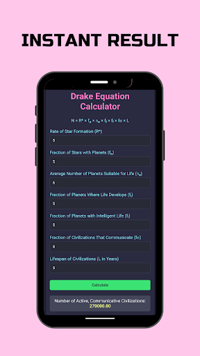 Drakes Equation ekran görüntüsü