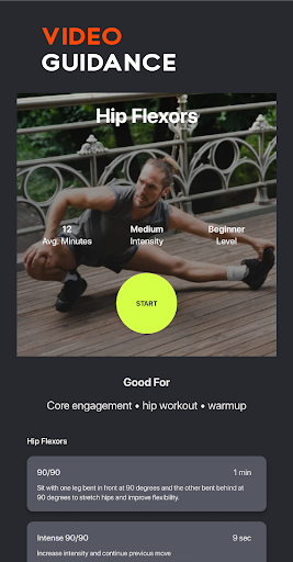Calisthenics Workout Planner ekran görüntüsü