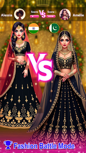Indian Girl Dress Up & Makeup ekran görüntüsü