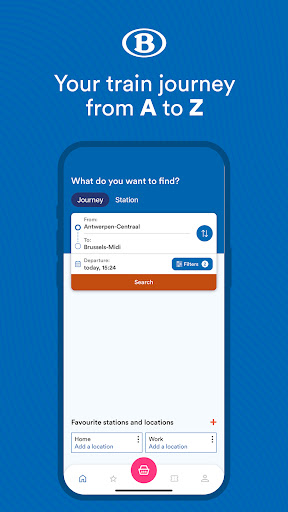 SNCB/NMBS: Timetable & tickets ekran görüntüsü