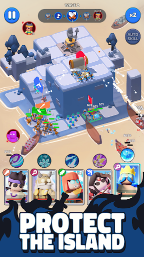 North War: Island Defense 3D ekran görüntüsü