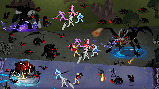 Stickman Myth: Idle RPG Shadow ekran görüntüsü
