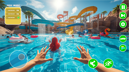 Waterpark Creator Simulator ekran görüntüsü