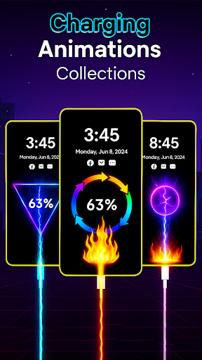 Color Battery Charge Effects ekran görüntüsü