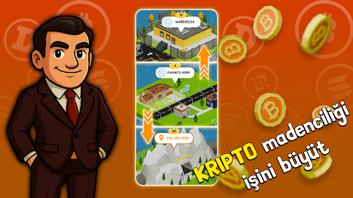Bitcoin Miner Bro - Tycoon ekran görüntüsü