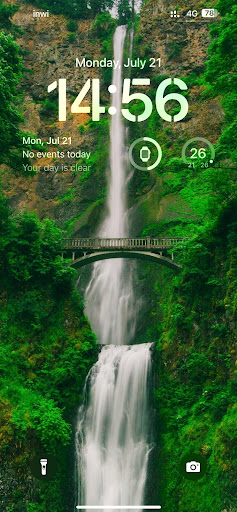 Waterfall Live Wallpaper 4K ekran görüntüsü