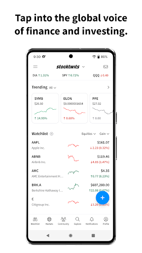 Stocktwits - Stock Market Chat ekran görüntüsü