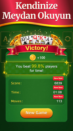 Solitaire - Kart Oyunları ekran görüntüsü