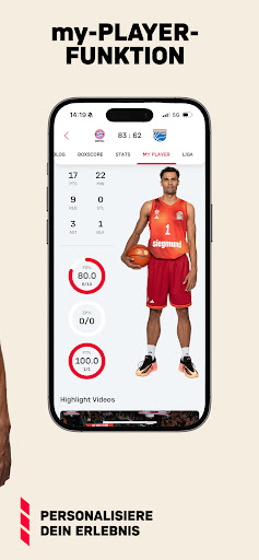 FC Bayern Basketball ekran görüntüsü