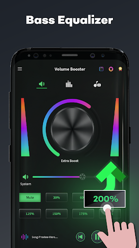 Volume Booster & Bass Boost ekran görüntüsü