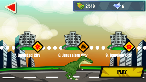 Jurassic Dinosaur City Rampage ekran görüntüsü