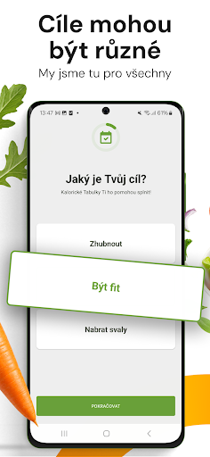 Kalorické Tabulky ekran görüntüsü
