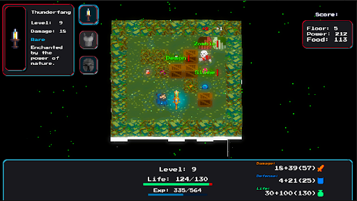 Monster Siege Tactics: RPG ekran görüntüsü