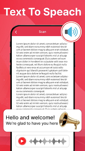 PDF Speaker & PDF Reader App ekran görüntüsü