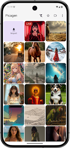 Picagen Pics & Vids Generator ekran görüntüsü