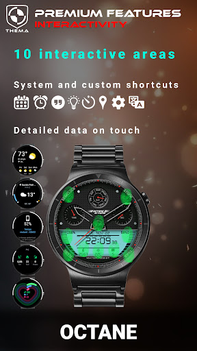 Octane Watch Face ekran görüntüsü