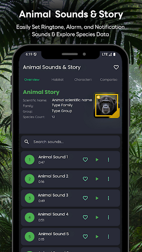 Chimp Sounds & Info ekran görüntüsü