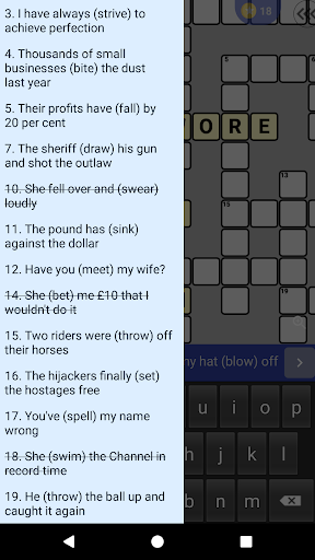 Crossword: Learn English Words ekran görüntüsü