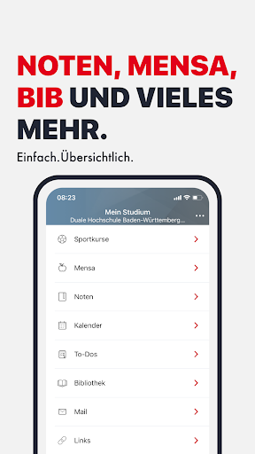 DHBW Stuttgart Campus App ekran görüntüsü