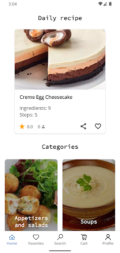 Easy Dinner Recipes. Cookbook ekran görüntüsü