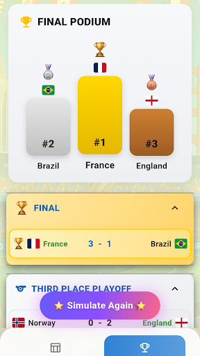 World Cup AI Simulator 2026 ekran görüntüsü