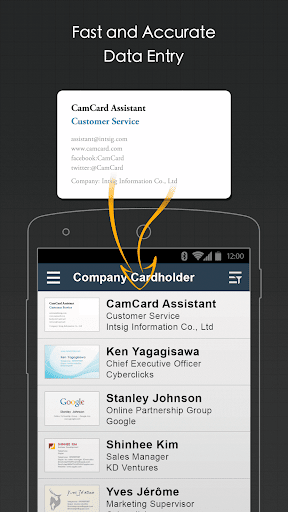 CamCard Business ekran görüntüsü
