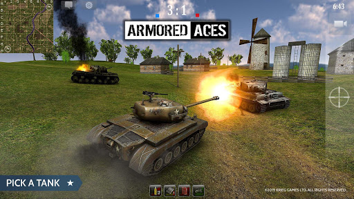 Armored Aces - Tank War ekran görüntüsü