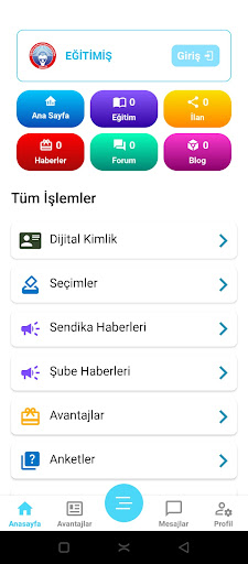 Eğitimiş ekran görüntüsü