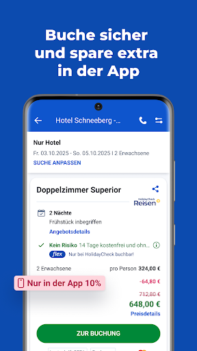 HolidayCheck: Urlaub & Hotel ekran görüntüsü