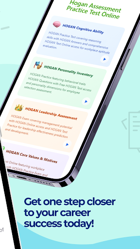 Hogan Assessment Practice Test ekran görüntüsü