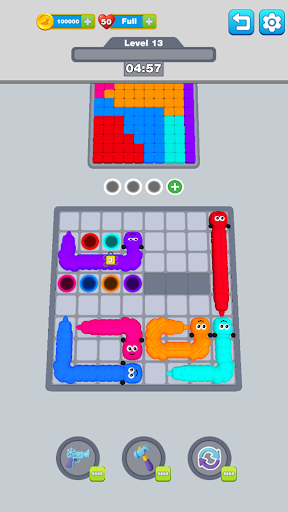 Snail In Hole - Puzzle Game ekran görüntüsü